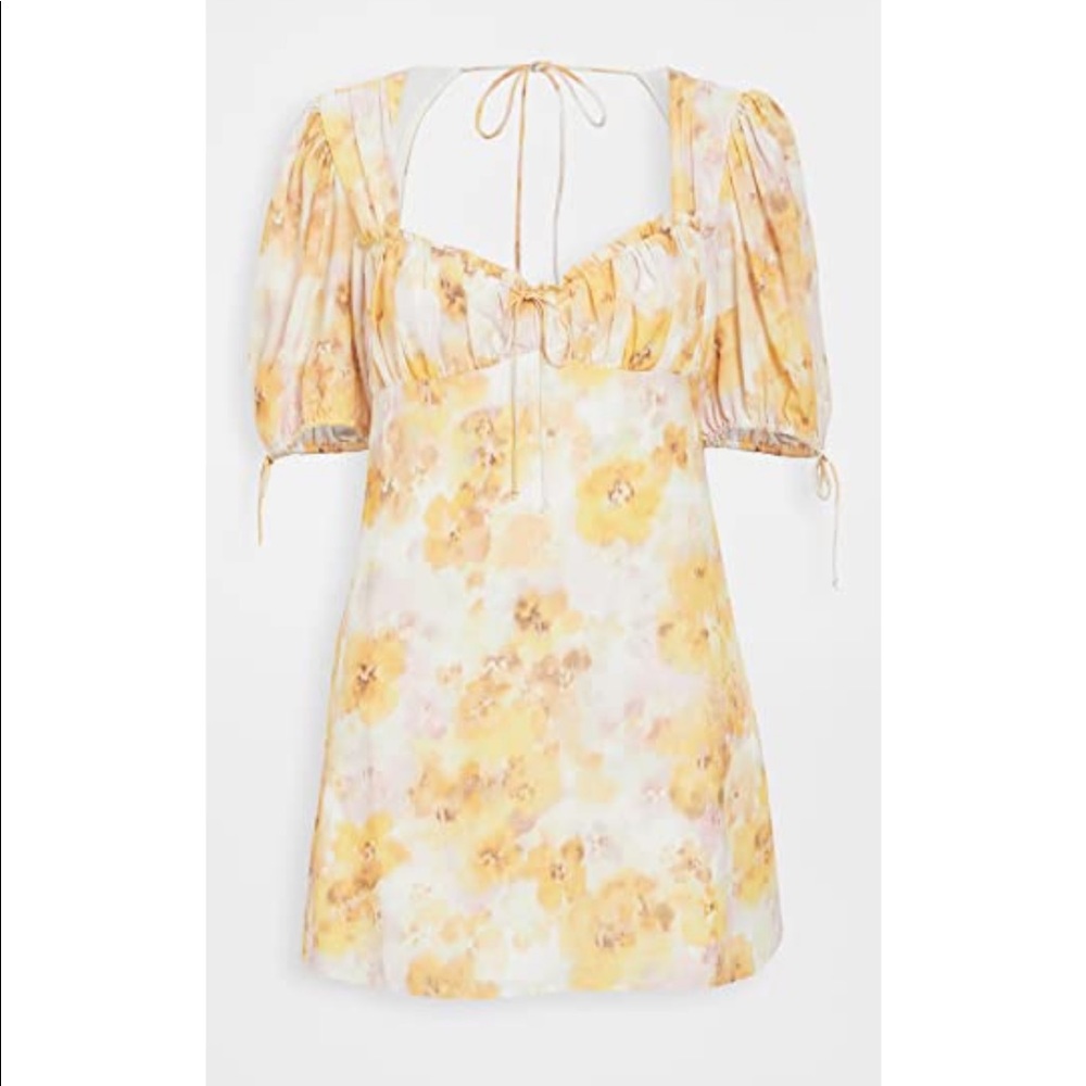 For Love and Lemons Zinna mini dress.